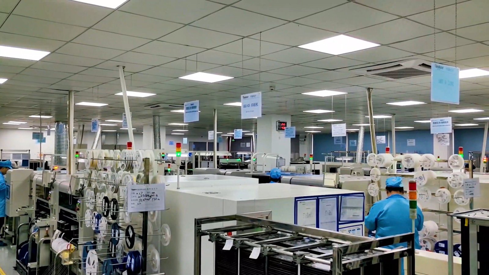 SMT assembly production line for PCBA manufacturing